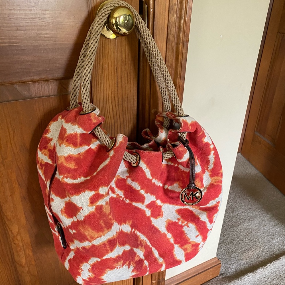 MK tiedie tote